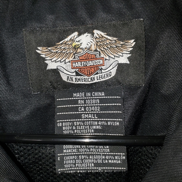 Harley Davidson Motorcycle Jacket Womens Small - Picture 2 of 12